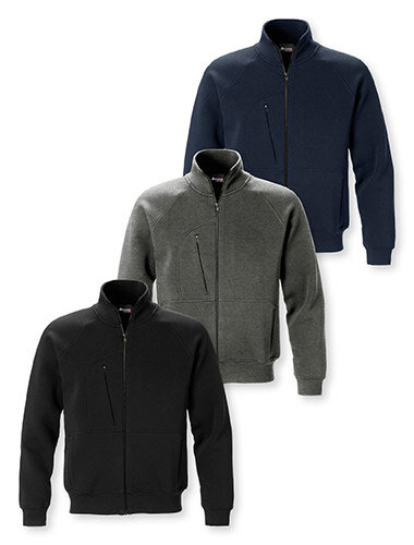sweatshirt fullzip pockets with zip