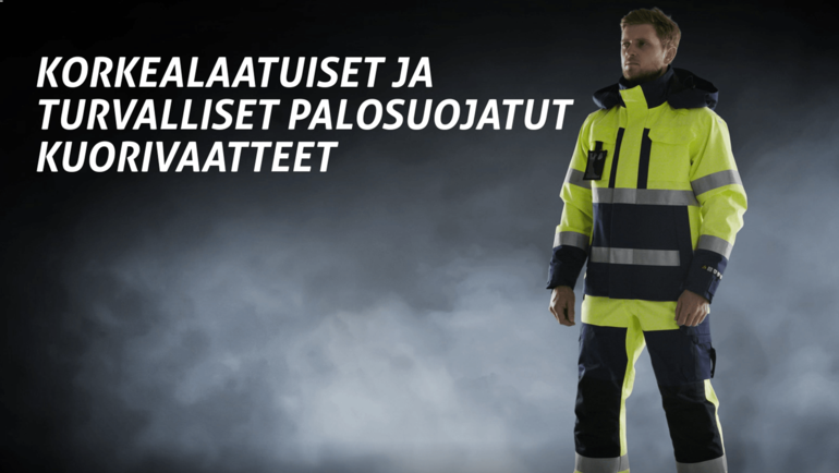 Fristads palosuojatut kuorivaatteet