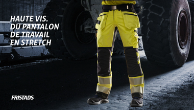 Pantalon d’artisan stretch haute visibilité classe 2 2707 PLU