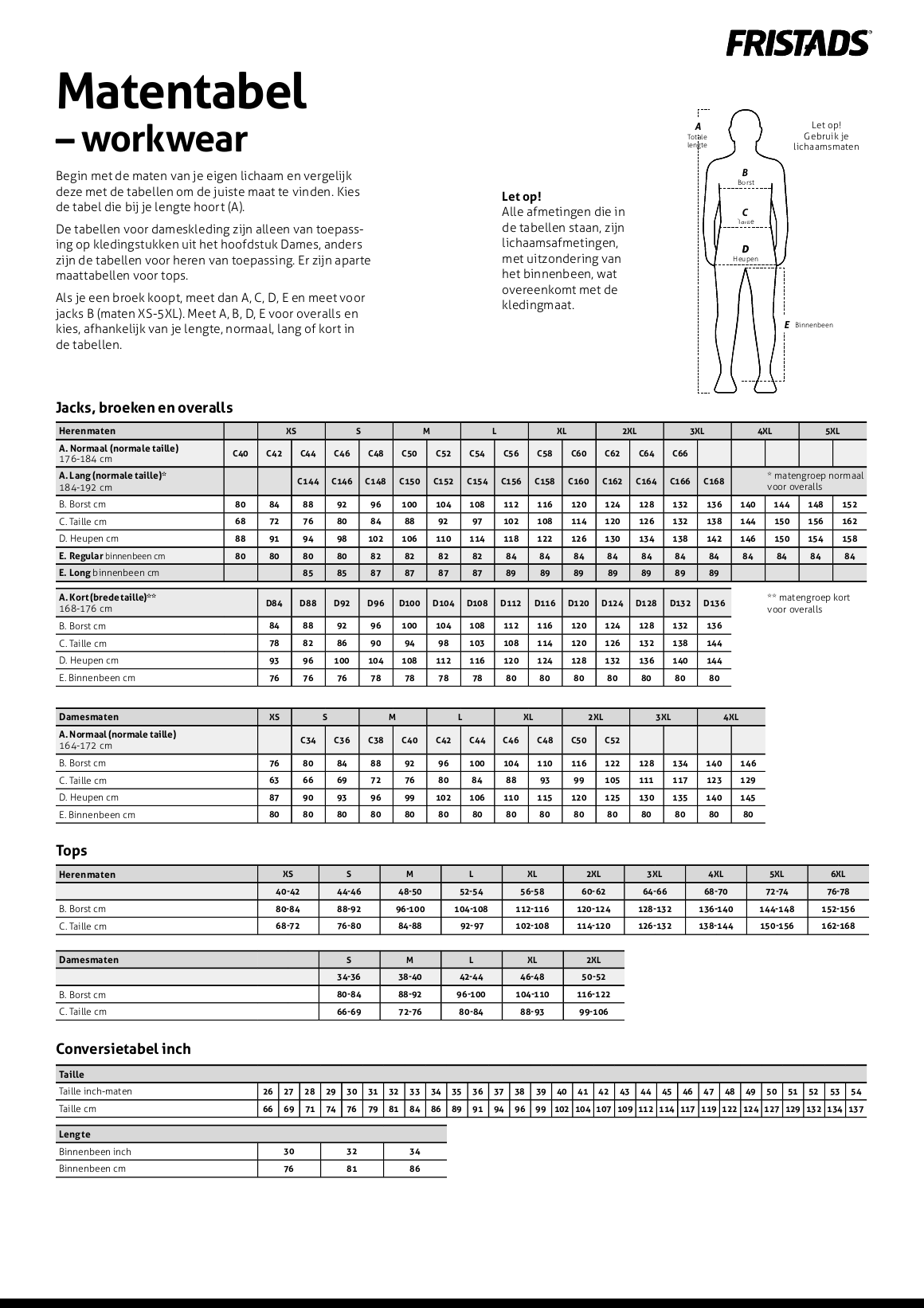 Specialized size chart online 2018