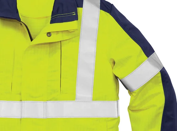 Flame high vis winter jacket cl 3 4852 FWA