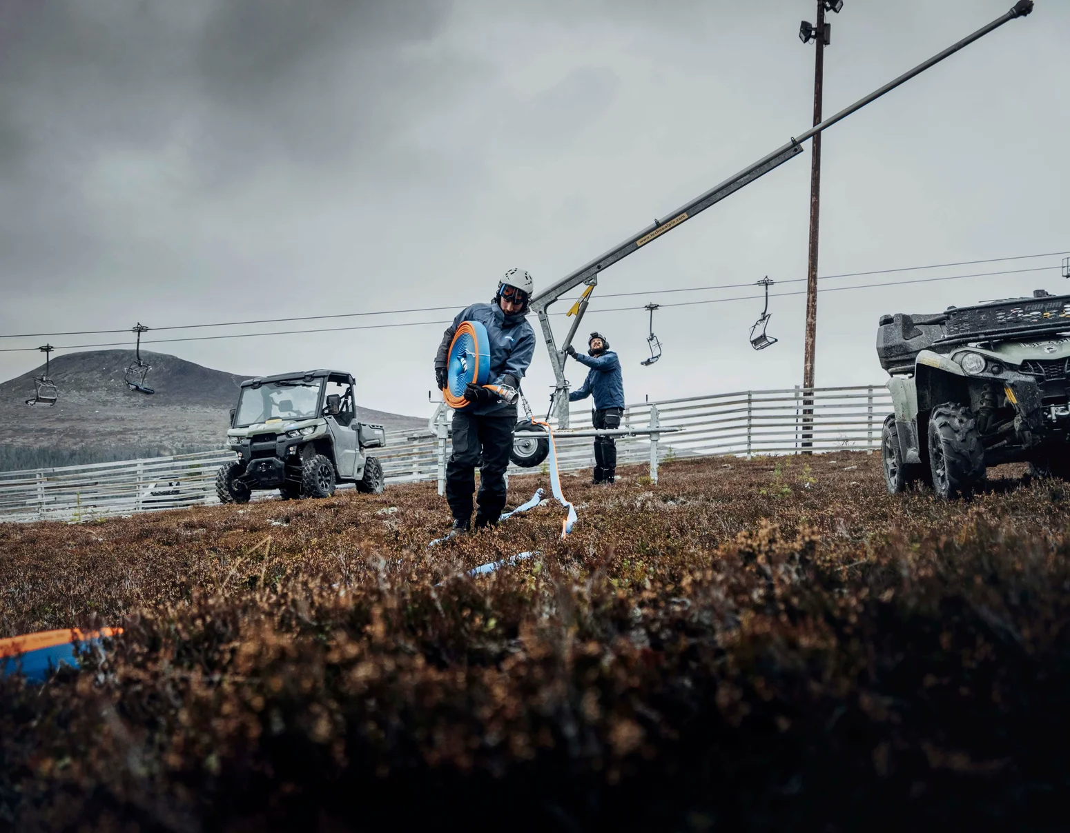 Achter de schermen bij Idre Fjall