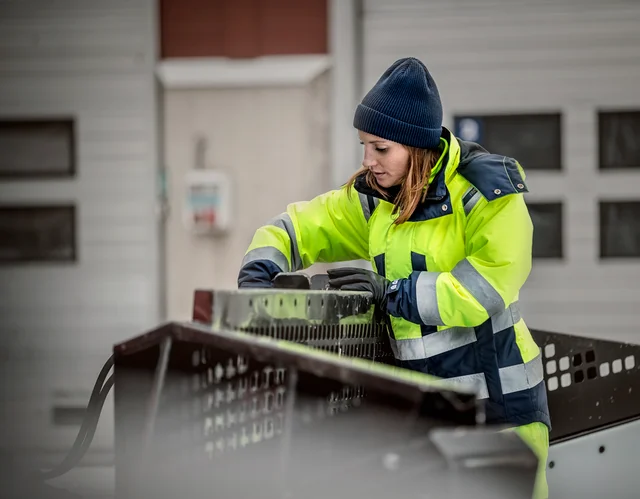 Hoge zichtbaarheidswerkkleding voor vrouwen