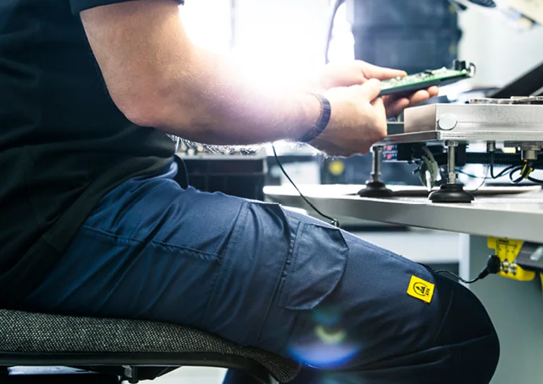 werkkleding ESD bescherming tegen electrostatische ontlading