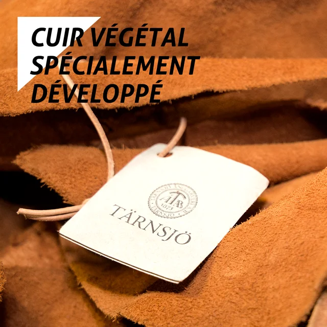 Cuir végétal spécialement dévéloppé