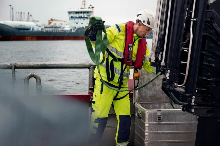 fristads_green_quilted_jacket