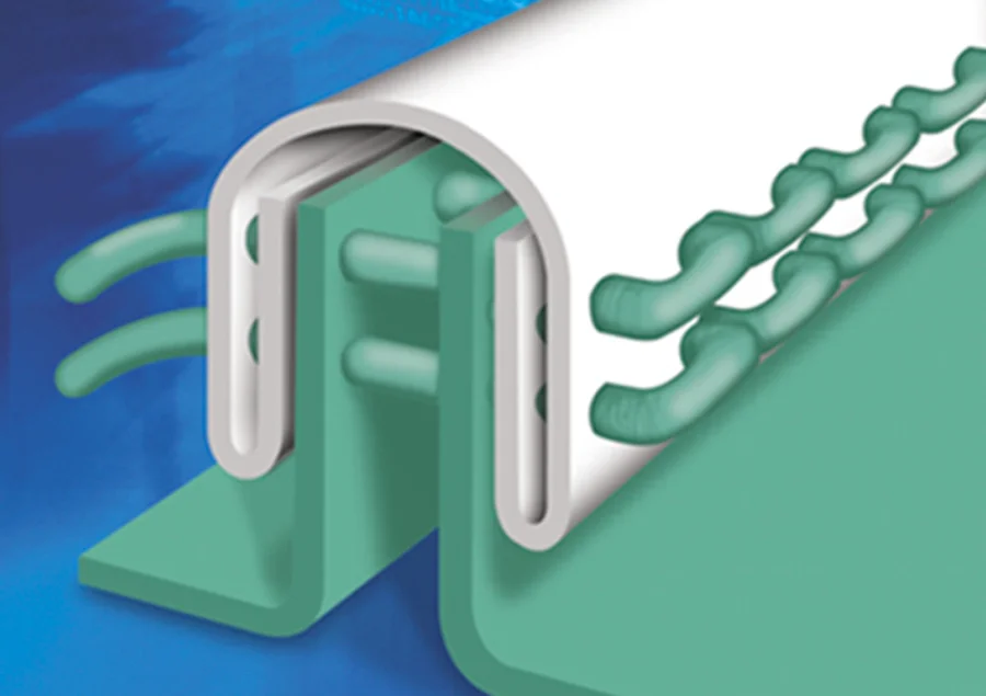 Fristads kleding voor werk in cleanrooms met behulp van de Bound Seam