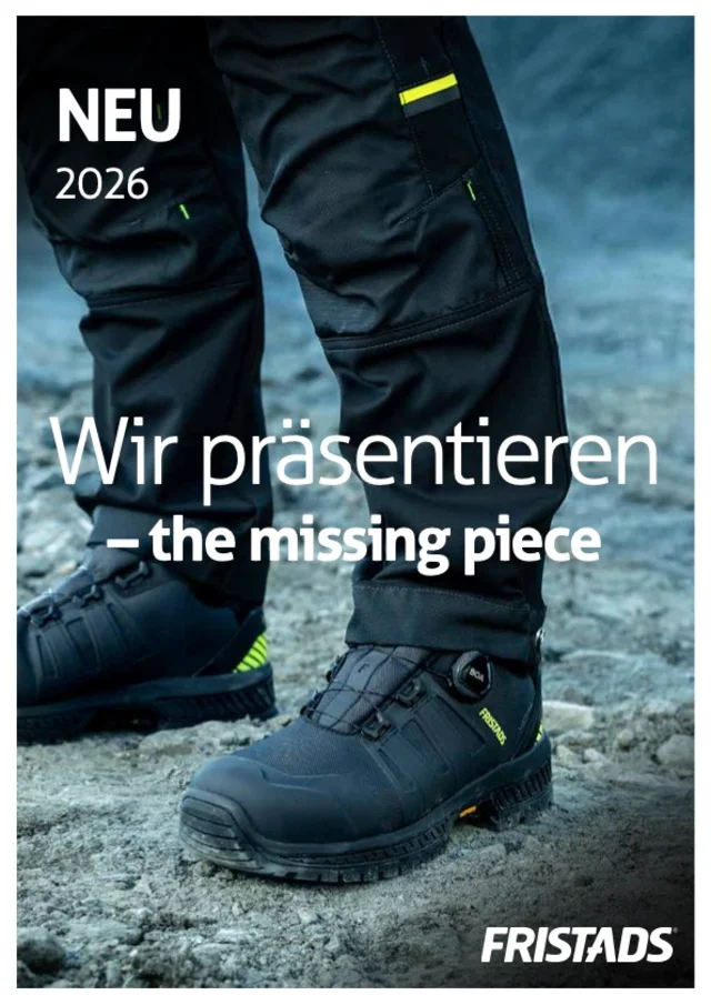 Fristads Schuhe Broschüre