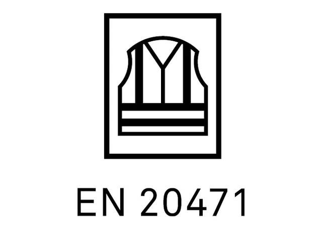 EN 20471 - certification for same quality before and after washing